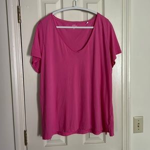 J. Crew short sleeve pink T-shirt. Size 2X.
